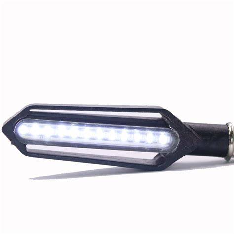 4x Sequential Flowing 24 LED Turn Signal Indicator + White DRL - raincitystudios.com