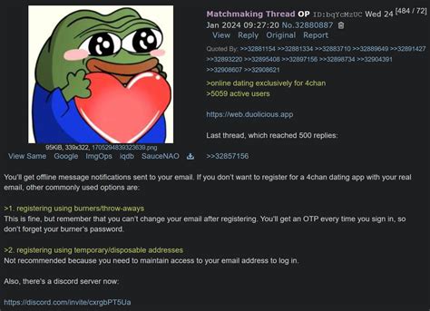 4chan dating service