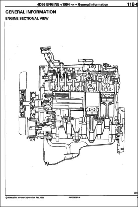 Read 4D56 Mitsubishi Diesel Engine Manual 