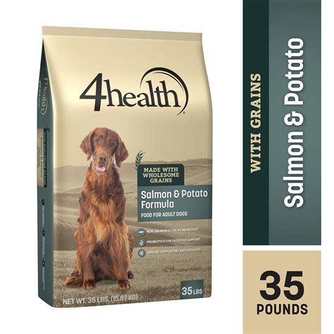 4health dog food review. 4health with Wholesome Grains Small Bites Adult Chicken Formula Dry Dog Food. 4.8. (1734) SKU: 514961399. Highlights. Country of Origin: Made in USA. Flavor: Chicken. Health Features: Heart Health, Immune System Support, Digestion Support, Skin & Coat Health. Dog Food Package Weight: Select Dog Food Package Weight. 