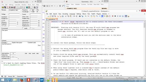 4nec2 install.  If prompted, open one of the examples.  Run the install file.  It ...