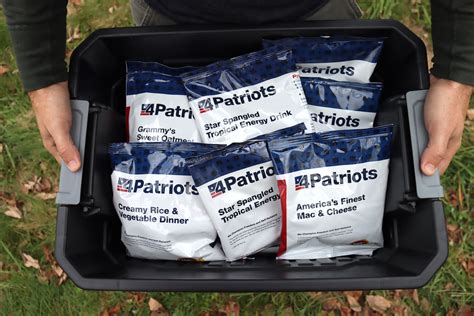 4patriots . com. With easy-carry handles and a covert, slimline design, these 4-gallon totes are the perfect size to stash away canned & bulk foods, blankets, extra clothes, and more! Made from durable, quality plastic, these stackable storage totes keep your emergency supplies safe from damaging air, water and critters. You can “hide” these totes anywhere... 