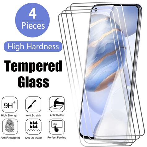 4pcs Screen Protector For Huawei P40 P30 P20 Lite 5G E P20 Pro …