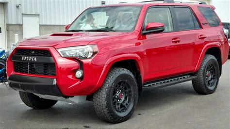 4Runner Body type: SUV / Crossover Doors: 4 doors Drivetrain: Four-Wheel Drive Engine: 270 hp 4L V6 Exterior color: Barcelona Red Metallic Fuel type: Gasoline Interior color: Black/Graphite Transmission: 5-Speed Automatic Overdrive Mileage: 63,655 NHTSA overall safety rating: 4 Stock number: SUF241371B VIN: JTEBU5JR1H5438902