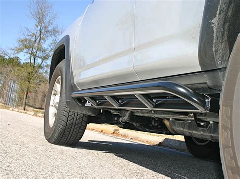 Looking for 2018 Toyota 4Runner N-Fab accessories? RealTruck has you covered. Take advantage of our image galleries, product experts, and free shipping in the lower 48 United States to get the right part fast. ... Mounts to the rocker panel. Limited lifetime structural/5-year finish warranty. ... N-Fab Rock Rails.. 