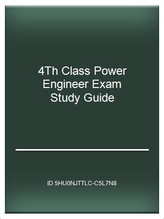 4th class power engineer exam study guide. - Mariner 10 ps 2-takt außenborder handbuch.