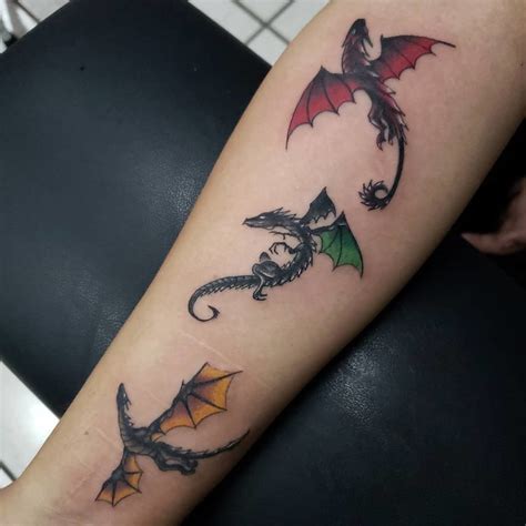 4th Dragon Tattoos