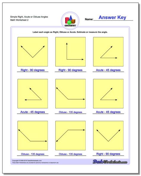 4th Grade Angles Worksheet   Angles On A Straight Line Worksheets - 4th Grade Angles Worksheet