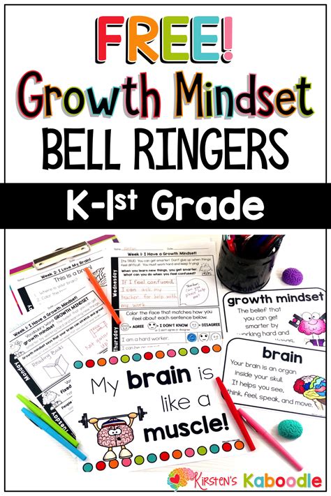 4th Grade Bell Work   Growth Mindset Bell Ringers Morning Work Daily Journal - 4th Grade Bell Work