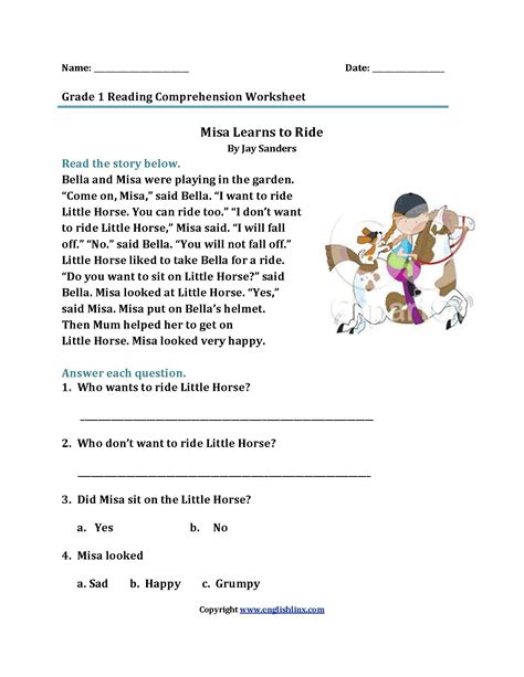 4th Grade Comprehension Worksheet   4th Grade Reading Comprehension Worksheets With Question In - 4th Grade Comprehension Worksheet