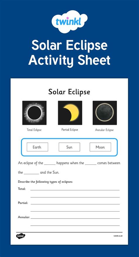 4th Grade Eclipse Worksheet   Eclipse Worksheets For Middle School Lovely 20 Solar - 4th Grade Eclipse Worksheet