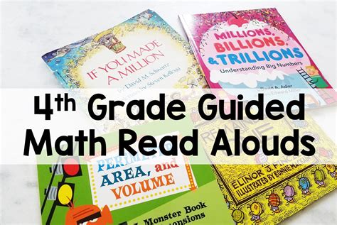 4th Grade Guided Math Read Alouds Thrifty In Math Books For 4th Grade - Math Books For 4th Grade