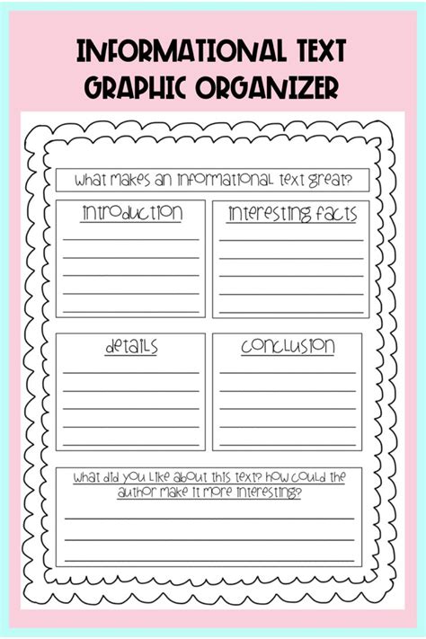 4th Grade Informational Text Graphic Organizers Free Tpt 4th Grade Informational Text - 4th Grade Informational Text