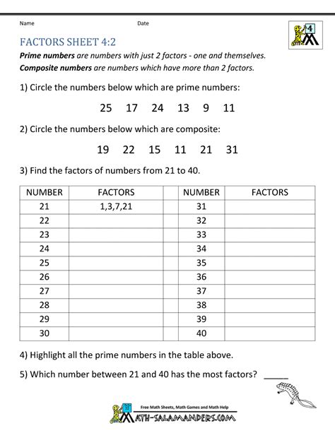 4th Grade Math Practice Multiples Factors And Inequalities 4th Grade Practice Math - 4th Grade Practice Math