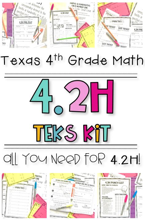 4th Grade Math Teks Year Long Curriculum Bundle Math Grade - Math Grade