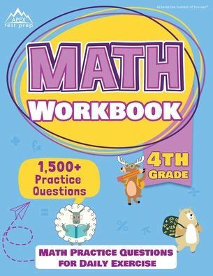 4th Grade Math Workbook Workbooks For 4th Grade - Workbooks For 4th Grade