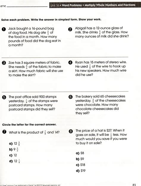 4th Grade Math Worksheets Word Lists And Activities 4th Grade Math Sheet - 4th Grade Math Sheet