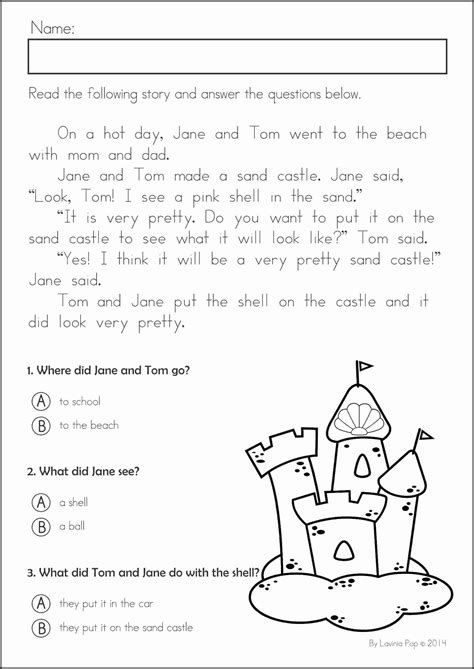 4th Grade Reading Comprehension Worksheets 4 Grade Worksheet - 4 Grade Worksheet