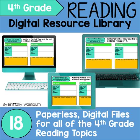 4th Grade Reading Standards Digital Resource Library 4th Grade Reading Standards - 4th Grade Reading Standards