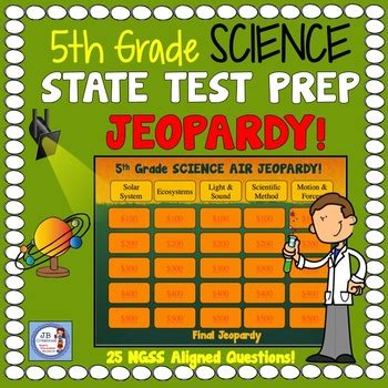 4th Grade Science State Test Jeopardy Tpt 4th Grade Science Jeopardy - 4th Grade Science Jeopardy