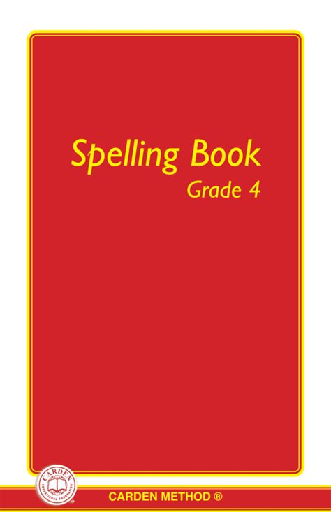4th Grade Spelling Books Spellingrules Com Dyslexia Ends Spelling Book 4th Grade - Spelling Book 4th Grade
