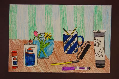 4th Grade Still Life With Colored Pencil Techniques 4th Grade Pencils - 4th Grade Pencils