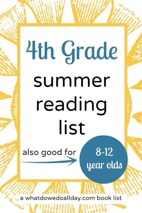 4th Grade Summer Reading List Teaching Resource Collection Summer Reading List 4th Grade - Summer Reading List 4th Grade