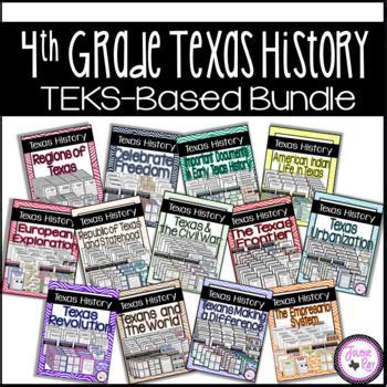 4th Grade Texas History Teks Based Year Long 3rd Grade Writing Teks - 3rd Grade Writing Teks