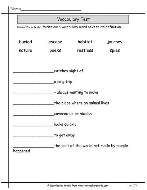 4th Grade Vocabulary Worksheets Db Excel Com Vocabulary 5th Grade Worksheets - Vocabulary 5th Grade Worksheets