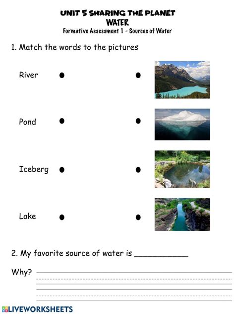 4th Grade Water Sources Worksheet   20 Properties Of Water Worksheet Answers Simple Template - 4th Grade Water Sources Worksheet