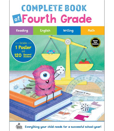 4th Grade Workbook Workbooks For 4th Grade - Workbooks For 4th Grade
