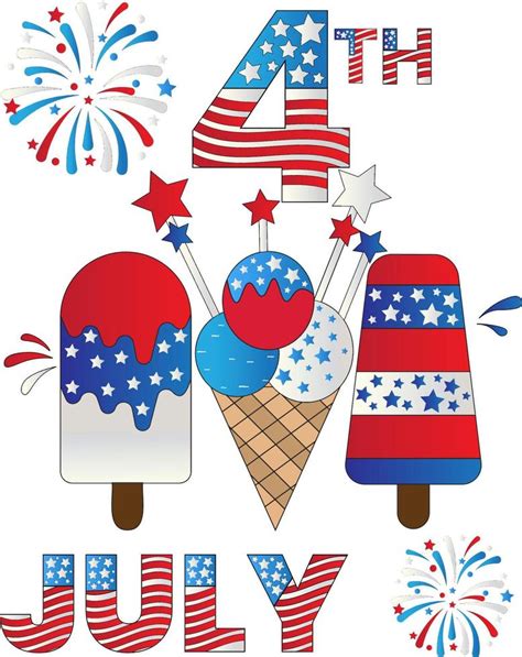 4th of july clip art - TeachersPayTeachers