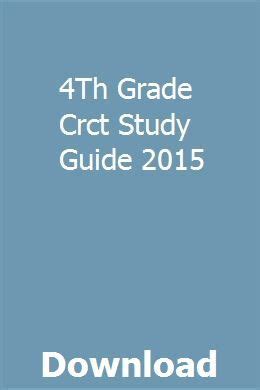 Read 4Th Grade Crct Study Guide 