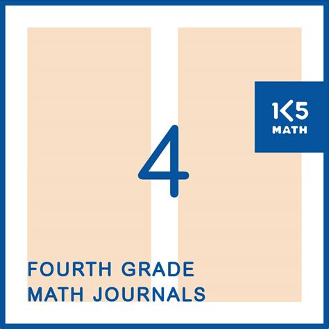 Read 4Th Grade Math Journal Pages 