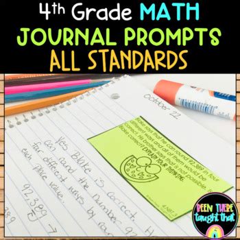 Download 4Th Grade Math Journal Prompts 