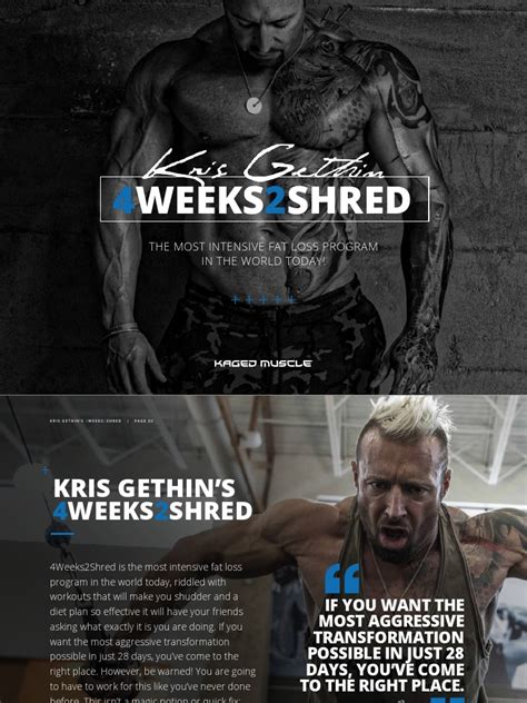 4weeks2shred Ebook