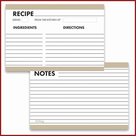 4x6 Index Card Template Google Docs Template 1 Resume Examples 