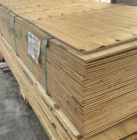 Selecting Lumber and Plywood for Concrete Forming. 4x8