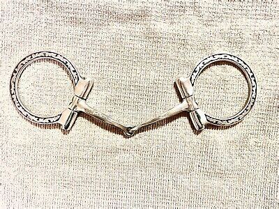 5" Chris Cox Engraved Show Snaffle eBay