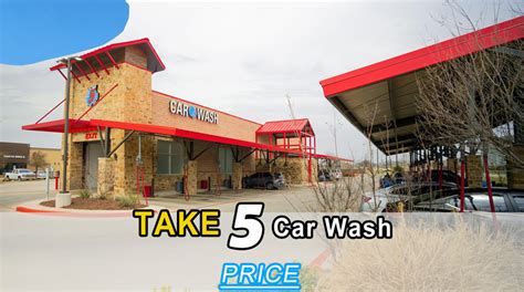 5$ car wash. The best express car wash in Cross Roads, Texas, is waiting for you on University Drive! Take 5 Car Wash is conveniently located on your way to Pizza Hut, Rosa's Cafe & Tortilla Factory, Villa Grande Mexican, and Rustic Furniture Depot. Grab some takeout from Taco Bell, and munch a burrito while our water jets and foam work their magic. 