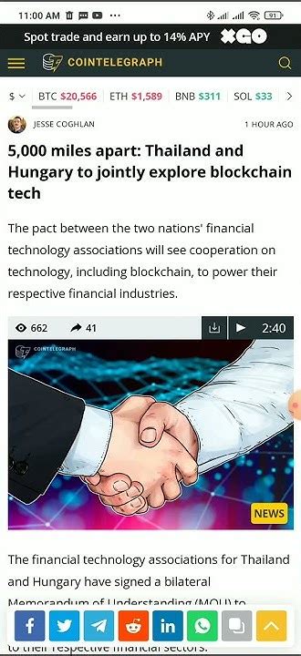 5,000 Miles Apart: Thailand And Hungary To Jointly Explore Blockchain Tech