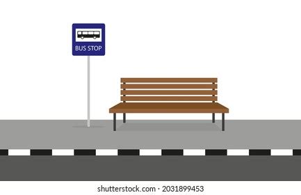 5,850 Bus Stop Seat Images, Stock Photos & Vectors