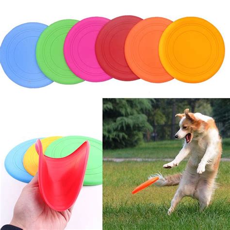 5/10 Pcs Dog Flying Disc Fetch Toys Frisbee Puppy Pet Kids Toy …