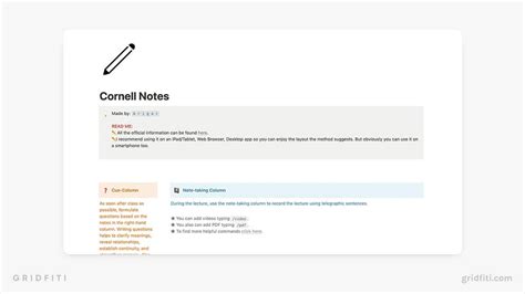 5+ Notion NoteTaking & Meeting Notes Templates Gridfiti