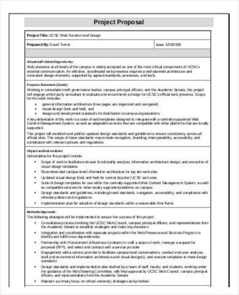 5+ Web Development Project Proposal PDF Free & Premium Templates