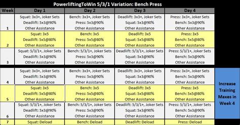 5 3 1 Training Program