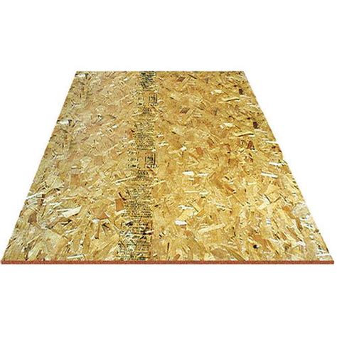 5 8 osb menards. Features Suitable for load bearing applications in construction Span rated sheathing 24/16 (Roof/Floor on center spacing) Skid resistant on one side Sized for spacing (Panel width and length may vary up to 1/8" to aid with proper installation) 