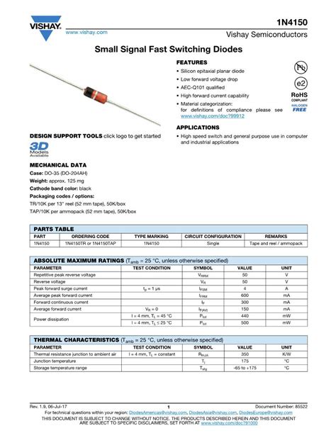 5 A 600 V Diodes - General Purpose, Power, Switching – Mouser