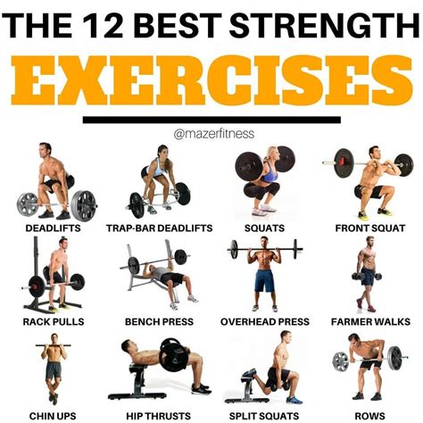 5 Best Exercises for Men to Build Muscle Strength