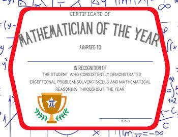 5 Best Math Awards for Students Get Recognized for Your Math Excellence